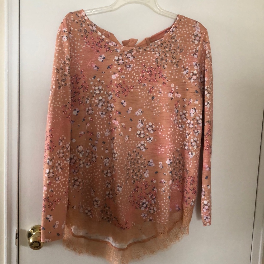 NWOT Lauren Conrad long sleeve blouse